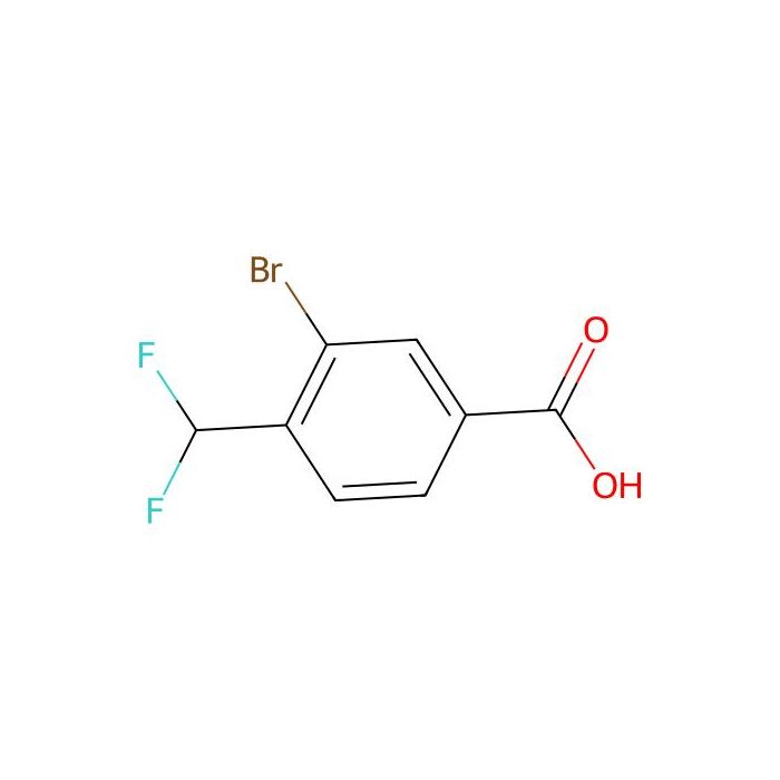 3-溴-4-(二氟甲基)苯甲酸