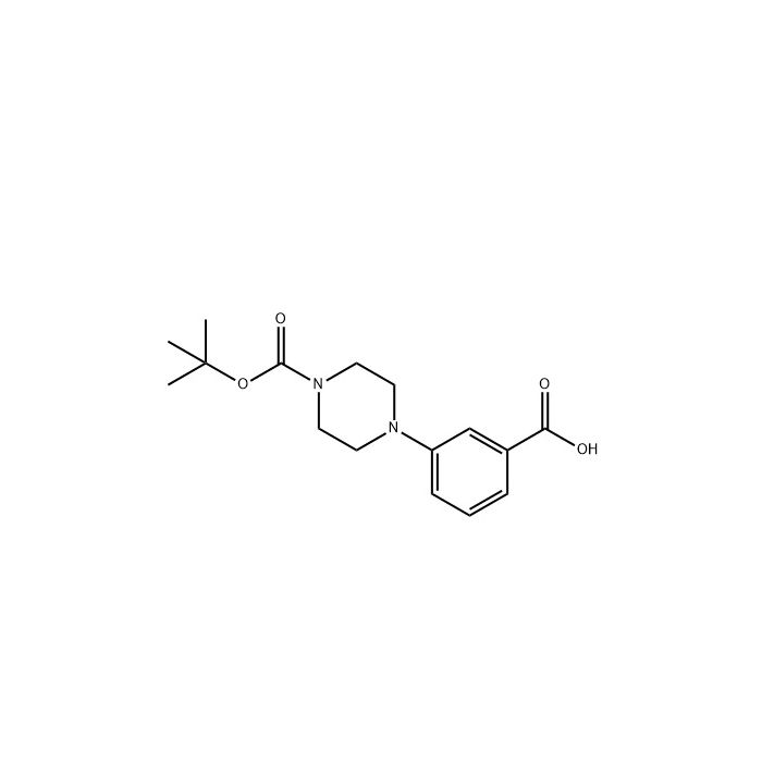 3-(4-Boc-1-哌嗪基)苯甲酸