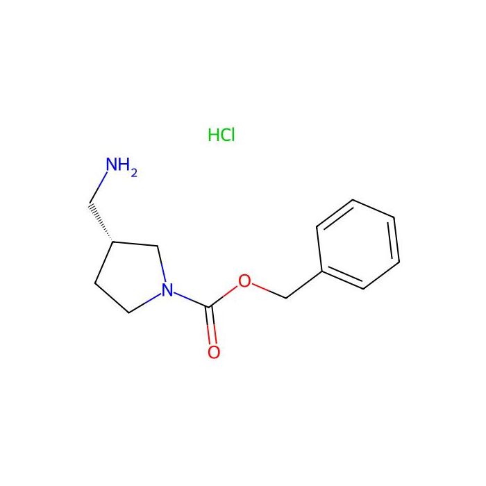 (R)-3-(氨基甲基)吡咯烷-1-甲酸苄酯盐酸盐