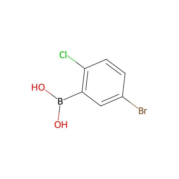 5-溴-2-氯硼酸（含不等量酸酐）