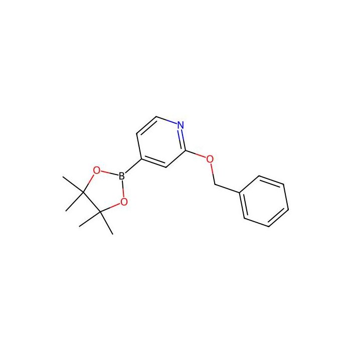 2-(苄氧基)-4-(4，4，5，5-四甲基-1，3，2-二氧硼杂环戊烷-2-基)吡啶