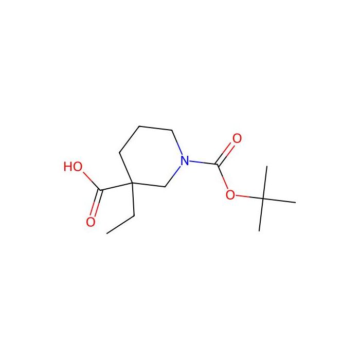 1-Boc-3-乙基哌啶-3-甲酸