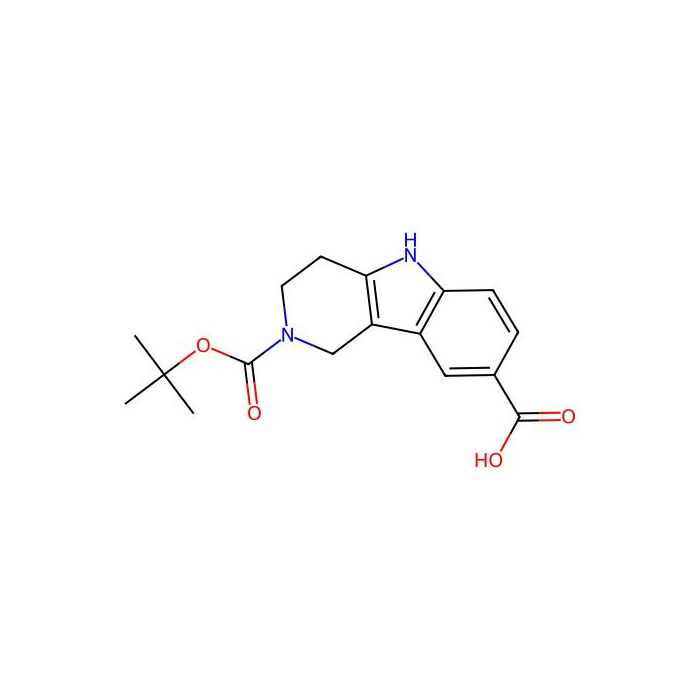 2-(叔丁氧羰基)-2，3，4，5-四氢-1H-吡啶[4，3-B]吲哚-8-羧酸