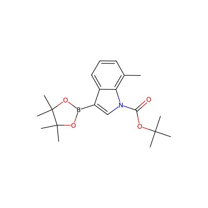 1-Boc-7-甲基吲哚-3-硼酸频哪醇酯