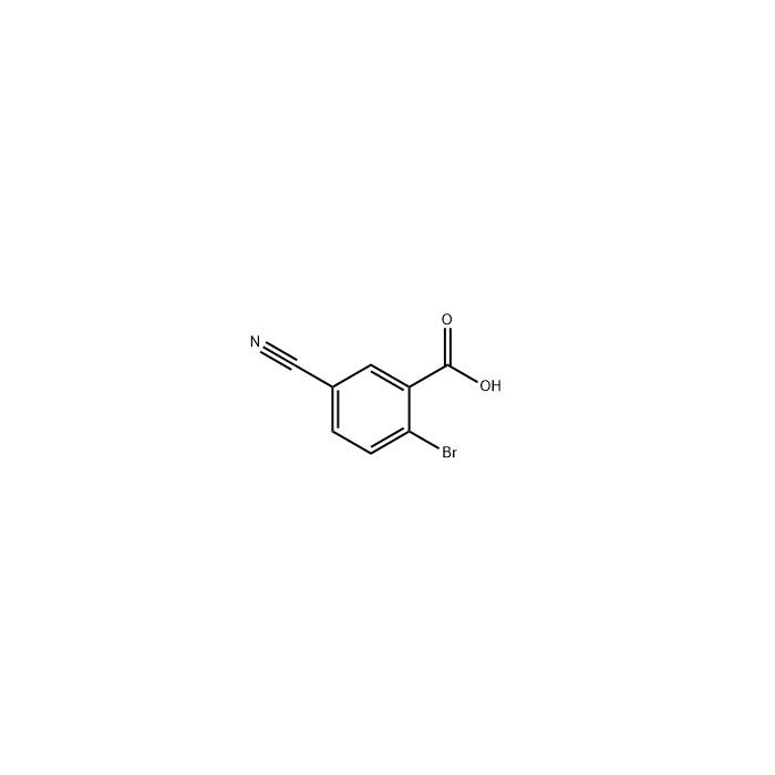 2-溴-5-氰基苯甲酸