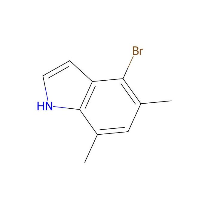 4-溴-5，7-二甲基-1H-吲哚