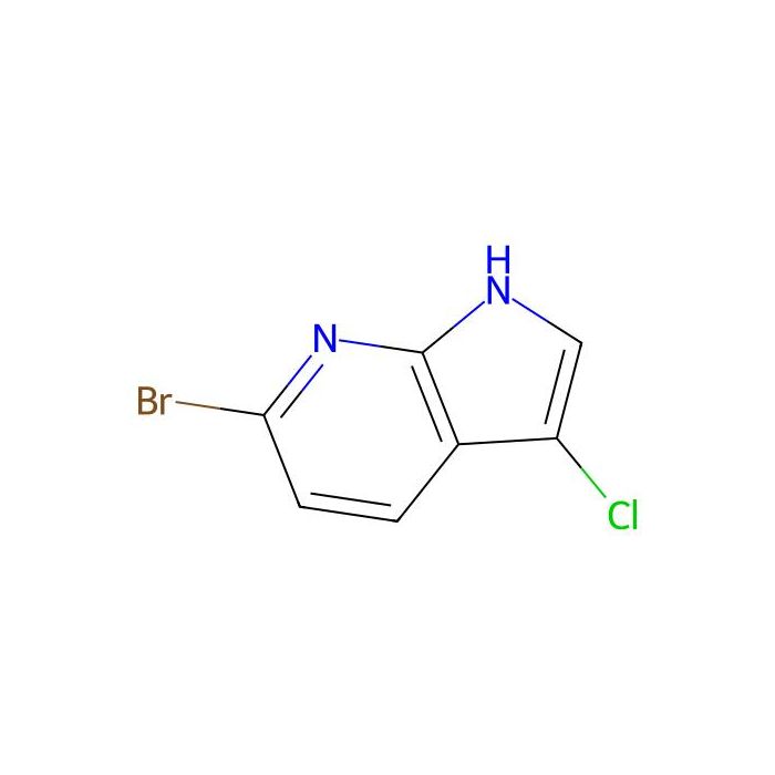 6-溴-3-氯-1H-吡咯并[2，3-b]吡啶