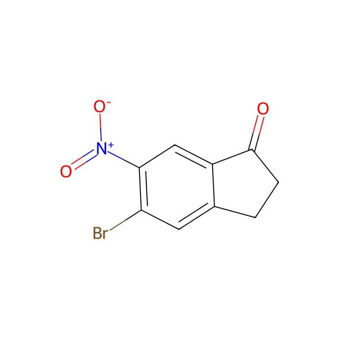 5-溴-6-硝基-2，3-二氢-1H-茚-1-酮