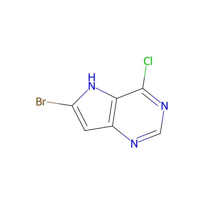 6-溴-4-氯-5H-吡咯并[3，2-d]嘧啶