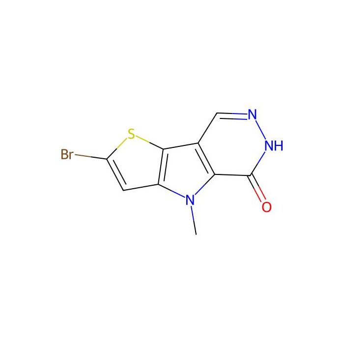 2-溴-4，6-二氢-4-甲基-5H-噻吩并[2'，3':4，5]吡咯并[2，3-D]哒嗪-5-酮