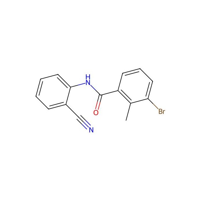 N-(2-氰基苯基)-2-甲基-3-溴苯甲酰胺