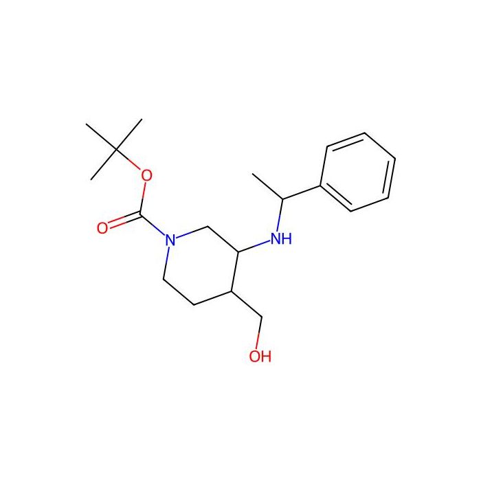 1-Boc-3-(1-苯基乙基氨基)-4-哌啶甲醇
