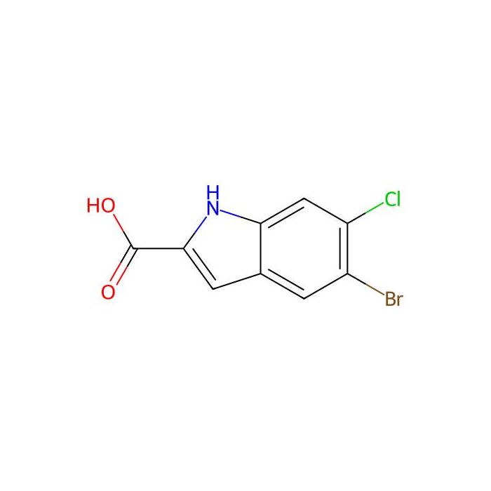 5-溴-6-氯-2-吲哚甲酸