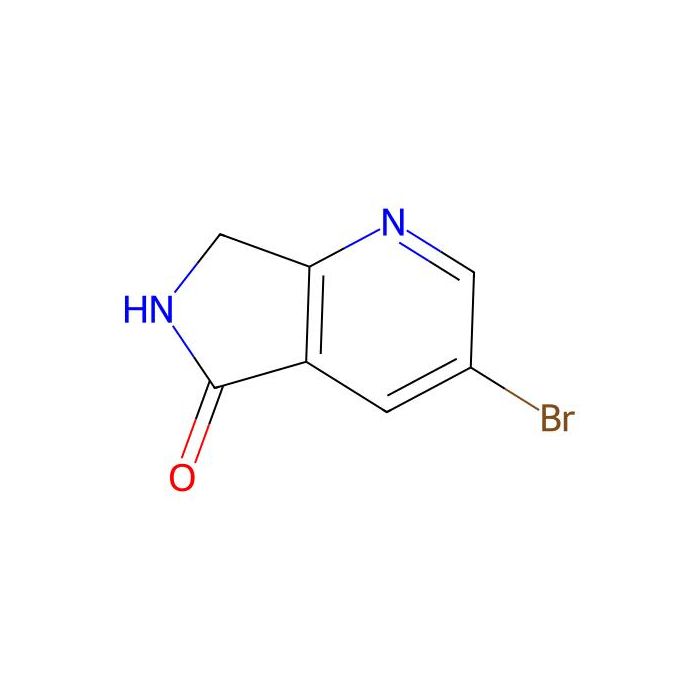 3-溴-6，7-二氢-5H-吡咯并[3，4-b]吡啶-5-酮