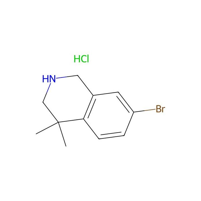 7-溴-4，4-二甲基-1，2，3，4-四氢异喹啉盐酸盐