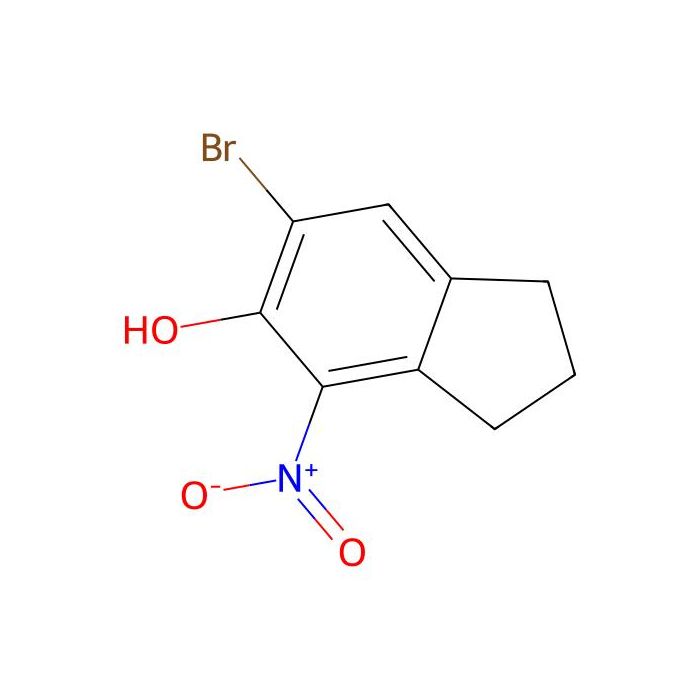 6-溴-2，3-二氢-4-硝基-5-茚醇