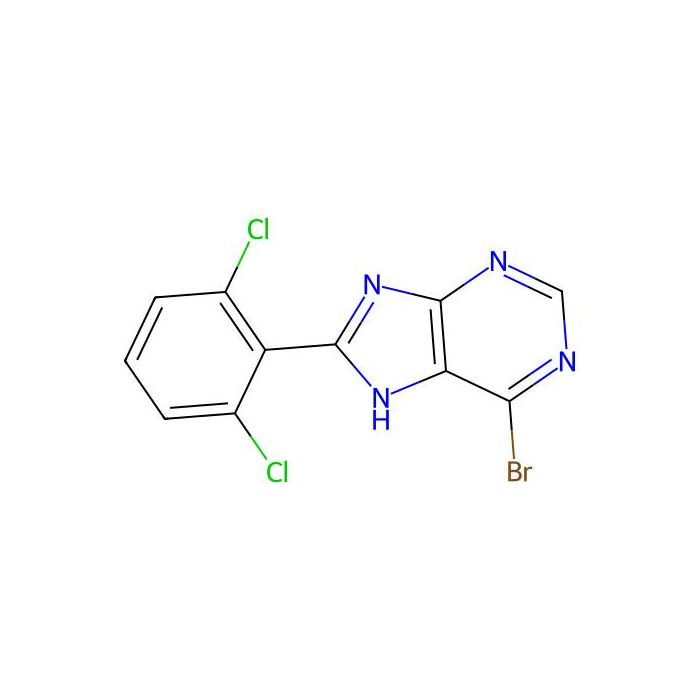 6-溴-8-(2，6-二氯苯基)-9H-嘌呤