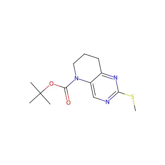 5-Boc-2-(甲硫基)-5，6，7，8-四氢吡啶并[3，2-d]嘧啶