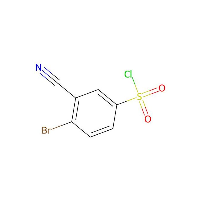 4-溴-3-氰基苯-1-磺酰氯