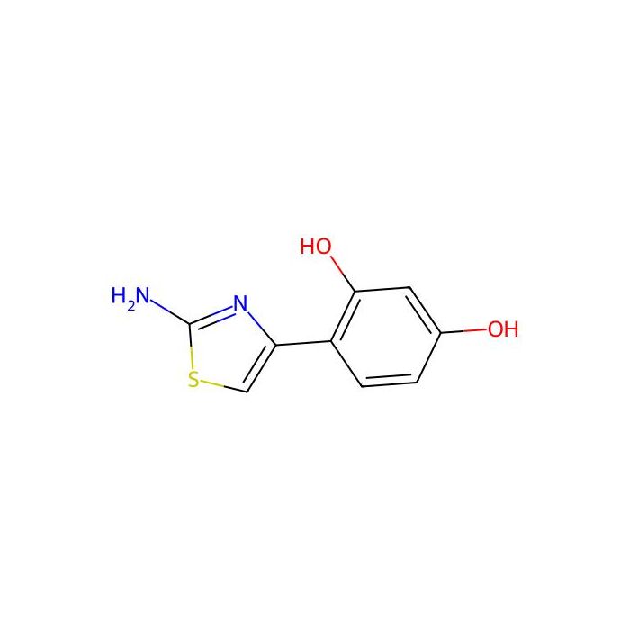 4-(2-氨基噻唑-4-基)苯-1,3-二酚