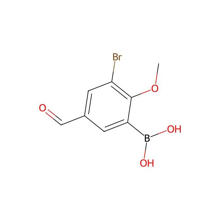 (3-溴-5-甲酰基-2-甲氧基苯基)硼酸