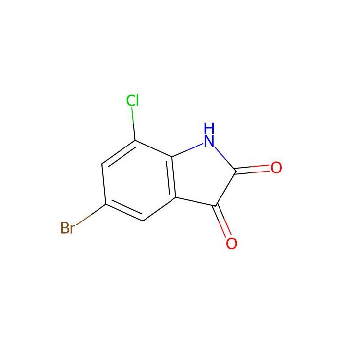 5-溴-7-氯吲哚啉-2,3-二酮