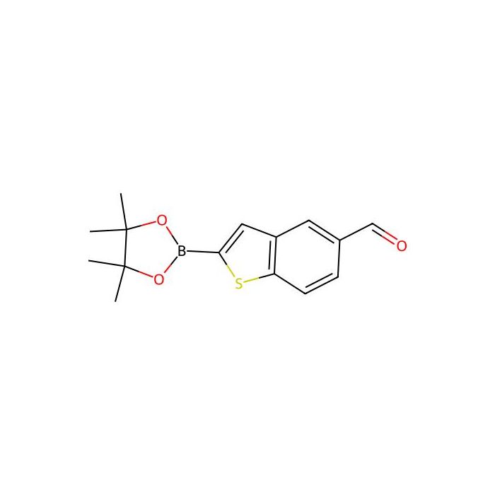2-(4,4,5,5-四甲基-1,3,2-二氧硼杂环戊烷-2-基)苯并[b]噻吩-5-甲醛