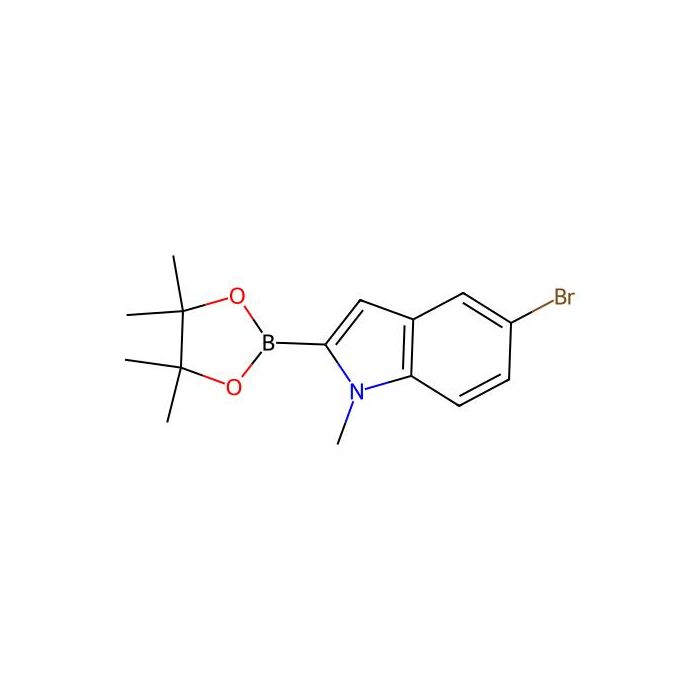 5-溴-1-甲基-2-(4,4,5,5-四甲基-1,3,2-二氧硼杂环戊烷-2-基)-1H-吲哚