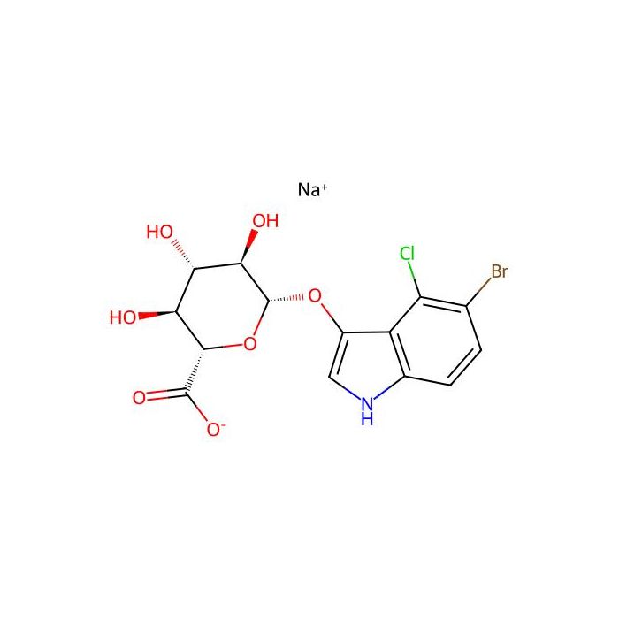 5-溴-4-氯-3-吲哚基 β- D -葡糖苷酸 钠盐