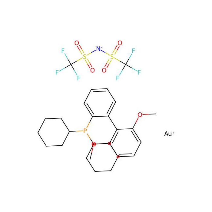 双（三氟甲磺酰基）酰亚胺（2-二环己基膦基-2''，6''-二甲氧基-1,1''-联苯）金（I）