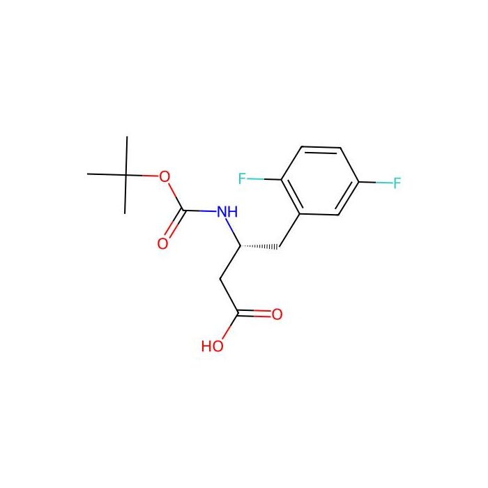 (R)-3-((叔丁氧羰基)氨基)-4-(2，5-二氟苯基)丁酸