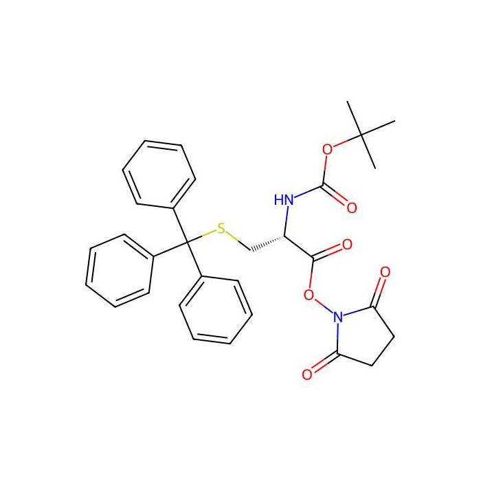 N-Boc-S-三苯甲基-L-半胱氨酸 N-琥珀酰亚胺酯