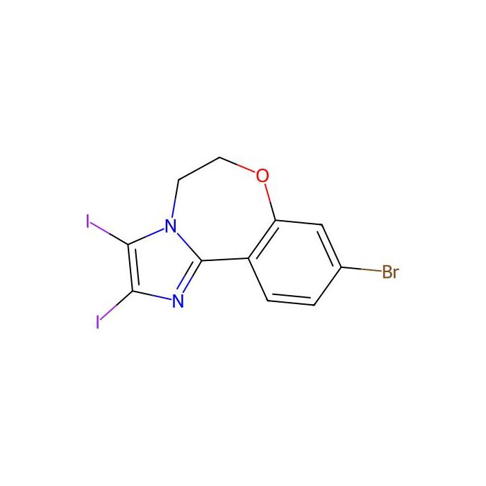 9-溴-2，3-二碘-5，6-二氢苯并[f]咪唑并[1，2-d][1，4]氧氮杂环庚烷