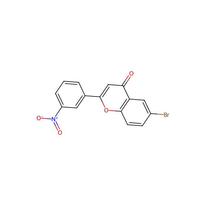 6-溴-2-(3-硝基苯基)-4H-苯并吡喃-4-酮