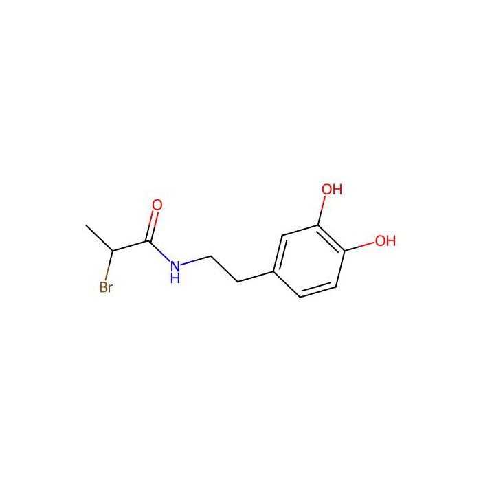 2-溴-N-[2-(3，4-二羟基苯基)乙基]丙酰胺