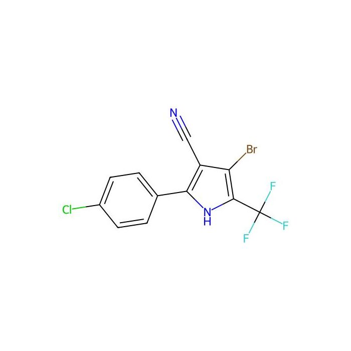 4-溴-2-(4-氯苯基)-5-三氟甲基-1H-吡咯-3-甲腈
