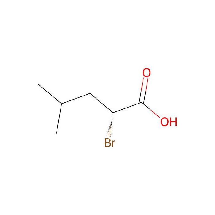 (R)-2-溴-4-甲基戊酸