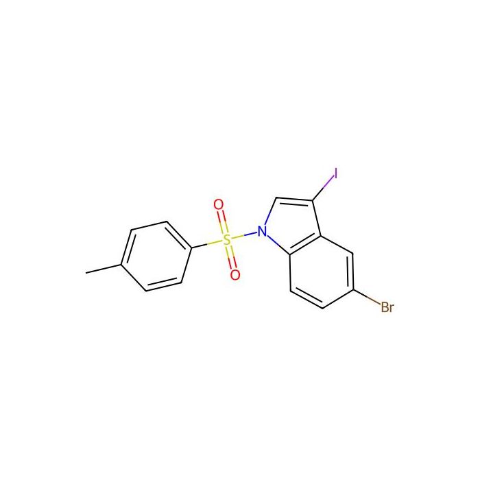 5-bromo-3-iodo-1-tosyl-1H-indole