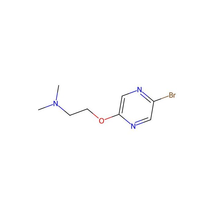 2-溴-5-(2-二甲基氨基乙氧基)吡嗪