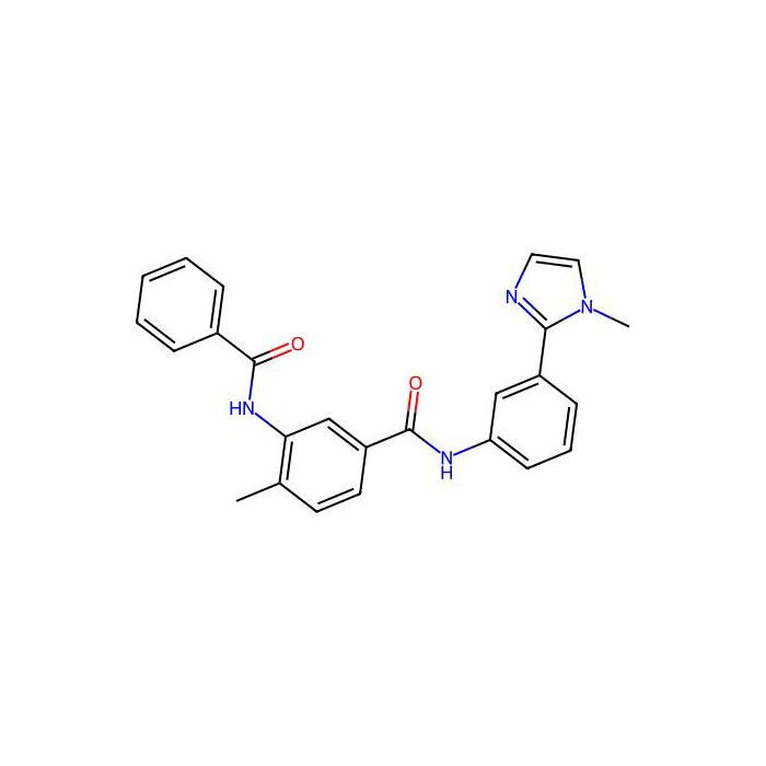 3-benzamido-4-methyl-N-[3-(1-methyl-1H-imidazol-2-yl)phenyl]benzamide