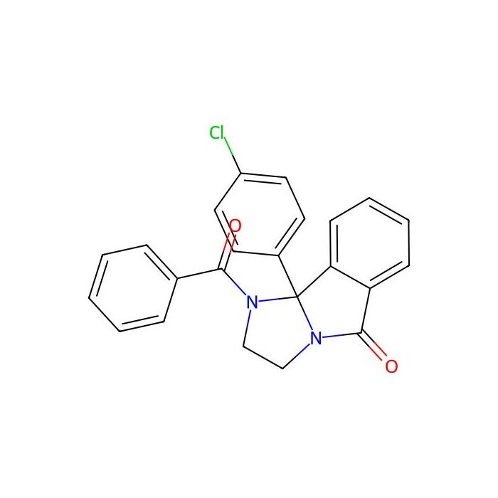 1-benzoyl-9b-(4-chlorophenyl)-1,2,3,9b-tetrahydro-5H-imidazo[2,1-a]isoindol-5-one