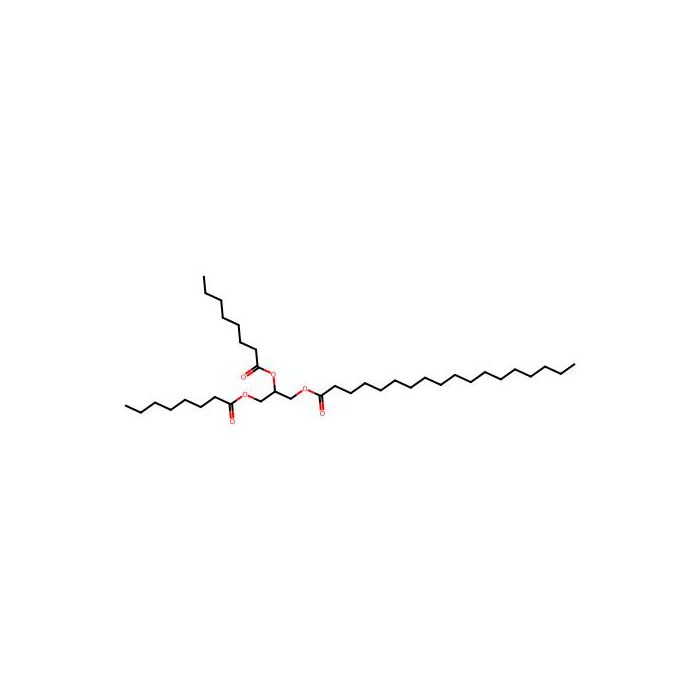 2,3-Bis((1-oxooctyl)oxy)propyl stearate