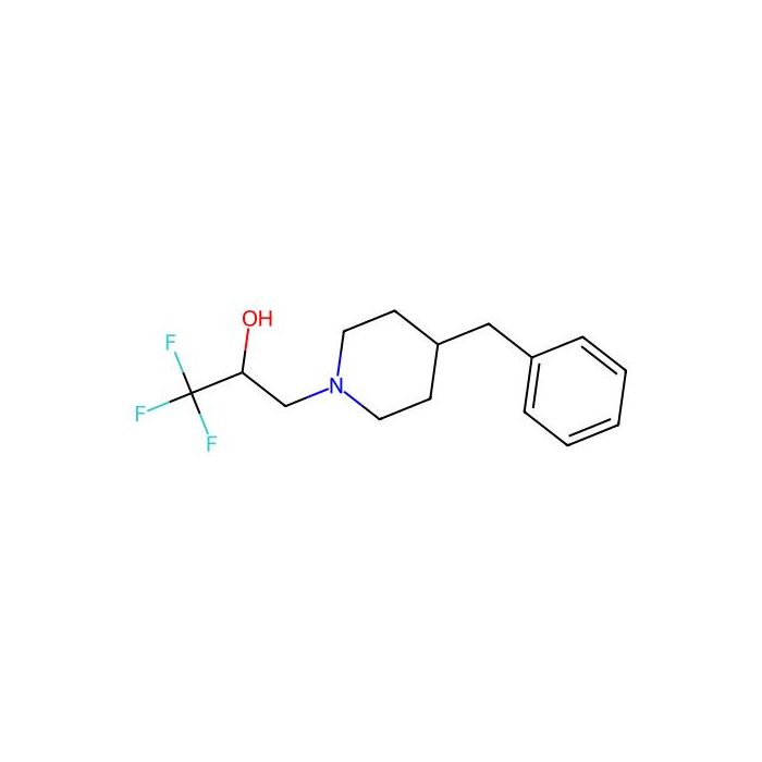 3-(4-Benzylpiperidin-1-yl)-1,1,1-trifluoropropan-2-ol