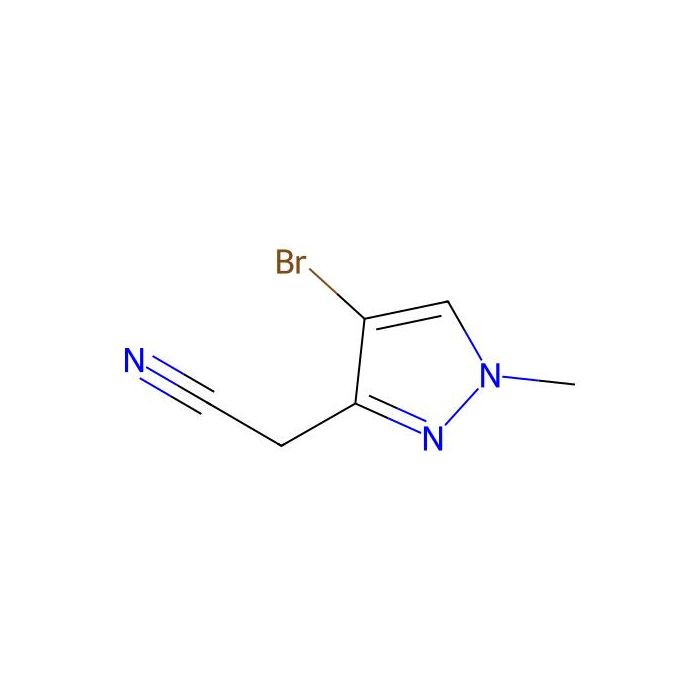 2-(4-bromo-1-methyl-1H-pyrazol-3-yl)acetonitrile