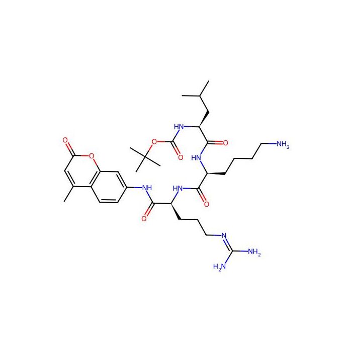 Boc-leu-lys-arg-amc hydrochloride salt