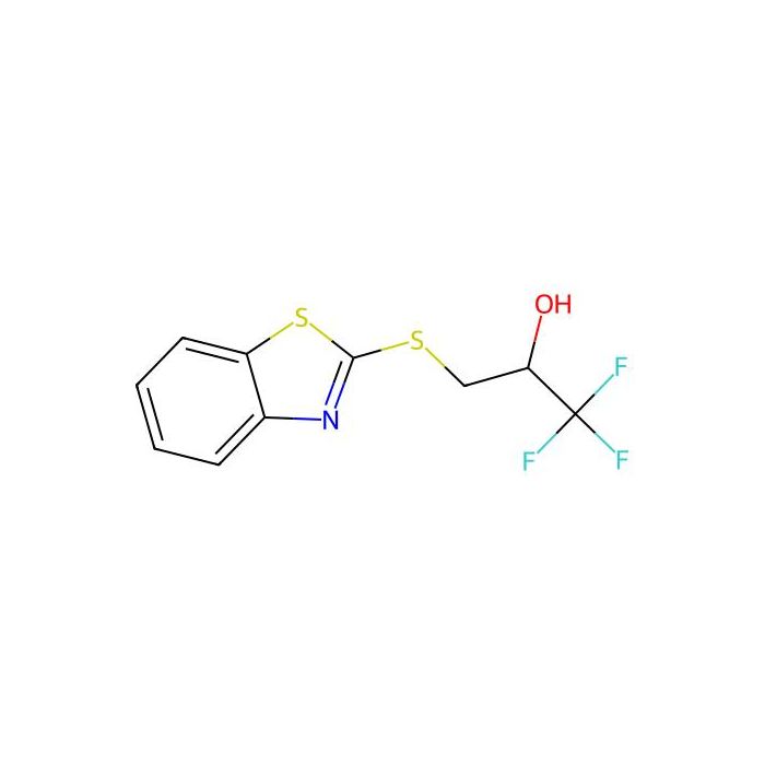 3-(1,3-Benzothiazol-2-ylsulfanyl)-1,1,1-trifluoropropan-2-ol