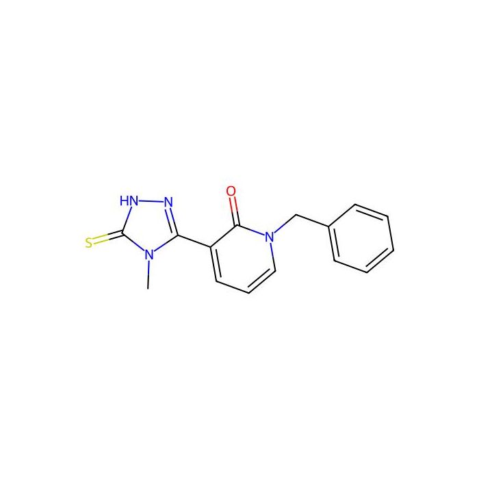 1-benzyl-3-(4-methyl-5-sulfanyl-4H-1,2,4-triazol-3-yl)-2(1H)-pyridinone