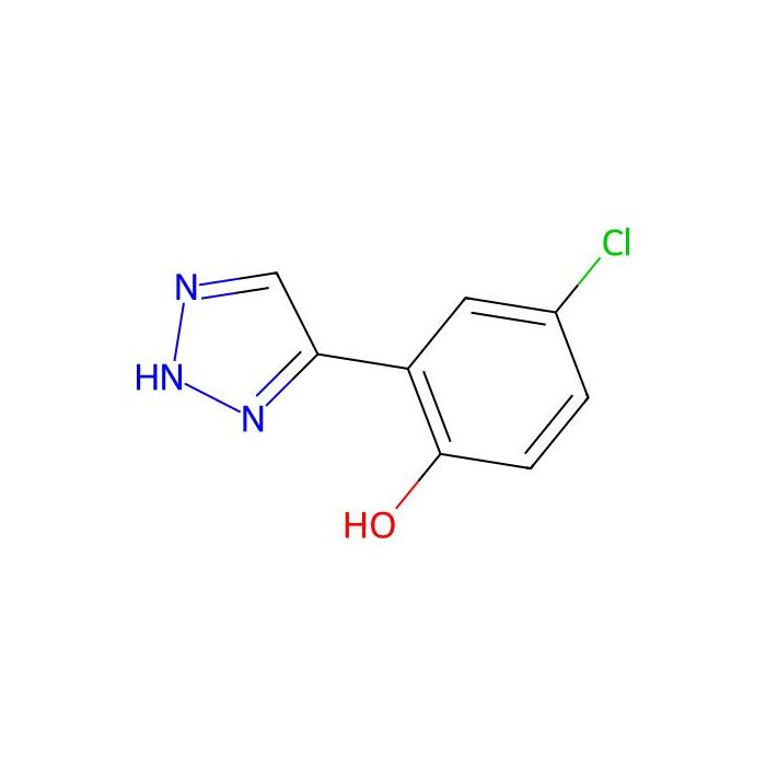 4-chloro-2-(1H-1,2,3-triazol-4-yl)phenol