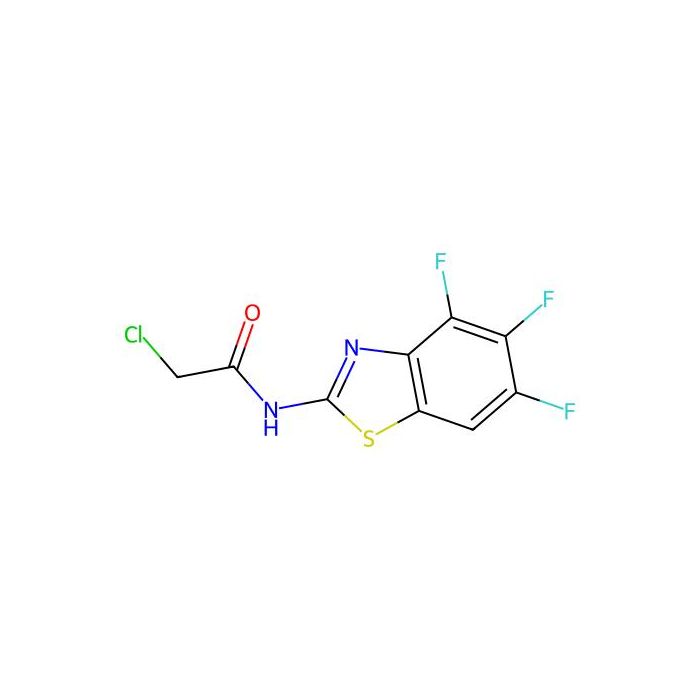 2-Chloro-N-(4,5,6-trifluoro-2-benzothiazolyl)acetamide