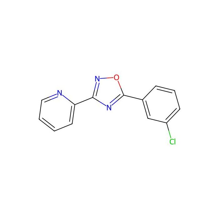 2-[5-(3-Chlorophenyl)-1,2,4-oxadiazol-3-yl]pyridine